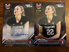 2024 Bowman U Now NCAA March Madness Cameron Brink auto 55/99 and parallel 57/99, used for sale  Shipping to South Africa