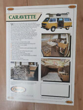 VW T25 / T3 Devon Eurovette and Caravette Camper Sales Brochure for sale  Shipping to South Africa