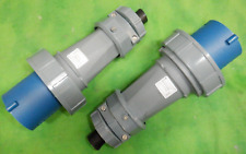 Used, Mennekes ME 4 60 P 9 W  60A 4W 250VAC 60918MZ Male Power Plug    LOT OF 2    @24 for sale  Shipping to South Africa