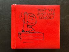 Usado, Álbum de fotos vintage Peanuts School Days- Charlie Brown- 1967- Marca registrada comprar usado  Enviando para Brazil