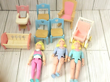 Cadeiras berço Fisher Price Loving 1993 People Family móveis para casa de bonecas comprar usado  Enviando para Brazil