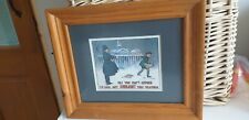 Framed print...early advertisi for sale  ST. AUSTELL