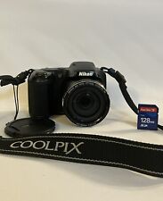 Cámara digital Nikon Coolpix L330 20,2 MP 26x zoom óptico ancho con correa y SD segunda mano  Embacar hacia Argentina