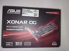 ASUS Xonar DG  PCI Sound Card, 5.1 channels, Headphone Amp, used for sale  Shipping to South Africa