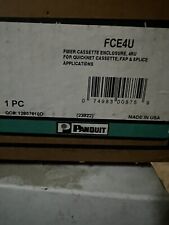 Gabinete de fibra PANDUIT FCE4U Opticom montagem em rack preto 4 RU 12 portas comprar usado  Enviando para Brazil