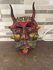 mask wood vintage devil for sale  Newark