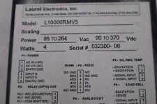 Laurel Electronics Laureado ™ L1000/L2000 Medidor de painel digital l10000rmv5 #2207A comprar usado  Enviando para Brazil