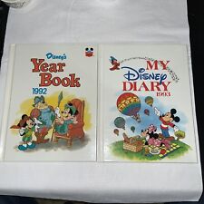 Libros de Disney My Disney Diary 1992 y 1993 en estado nuevo nunca escritos segunda mano  Embacar hacia Argentina