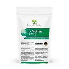 L-Arginine Arginine 1000mg Tablets Anabolic Anticatabolic Nitric Oxide Precursor for sale  Shipping to South Africa
