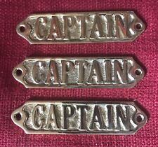 Nautical brass captain for sale  Oceanside