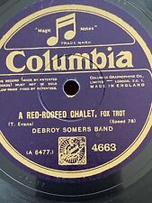 78rpm columbia 4663 for sale  BOURNEMOUTH