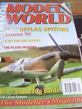 RC MODEL WORLD 1996 JANUARY RETLAS SPITFIRE MODEL AIRCRAFT MAGAZINE  B-17'S  for sale  BRIDGWATER