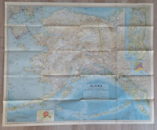 National Geographic Map of Alaska. (Jun, 1956). na sprzedaż  PL