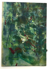 Mid Century Modern Abstract Original Impasto Art, used for sale  Shipping to South Africa