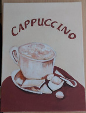 Wandbild cappuccino mehrfarbig gebraucht kaufen  Rotthalmünster