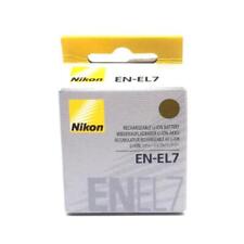 Batería de iones de litio Nikon EN-EL7 genuina de colección para Coolpix 8400 y 8800 (25656) segunda mano  Embacar hacia Argentina