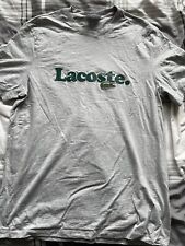 Lacoste mens grey for sale  LONDON