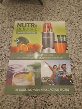 Libro de recetas y folleto nutricionista de bolsillo guía del usuario NutriBullet segunda mano  Embacar hacia Mexico