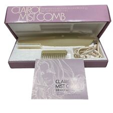 Vintage 1971 Clairol Women’s Mist Comb Steam Hair Styler In Box Works for sale  Shipping to South Africa