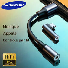 Cable Adaptador Tipo C A Jack 3,5mm Auriculares Samsung Galaxy, IPHONE 15 / IPAD comprar usado  Enviando para Brazil