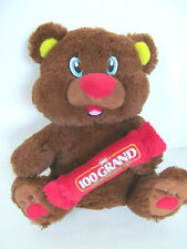 100 GRAND 10" Teddy Bear Stuffed Plush Nestle Candy Bar Brown Bear Kelly Toy Q, used for sale  Shipping to South Africa