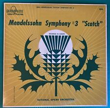 Mendelssohn scotch symphony for sale  Staunton