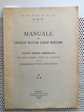 Massoneria manuale del usato  Genova