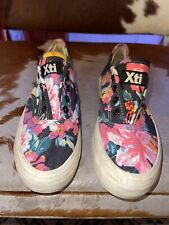 XTI 39 SKATE SHOES STYLE WITH FLOWERS PATTERNS, WITHOUT LACES, 2013,SECOND HANDS for sale  Shipping to South Africa