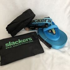 Kit Slackers Slack Line serie clásica 50 ft. Con línea de enseñanza, usado segunda mano  Embacar hacia Argentina