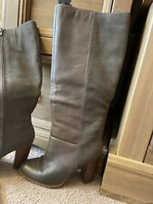 grey knee boots for sale  KINGSWINFORD