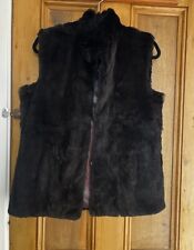 Real fur gilet for sale  SIDCUP