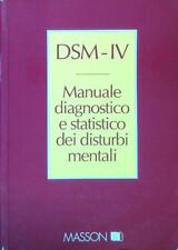 Dsm manuale diagnostico usato  Italia