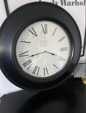 Black wall clock for sale  ALTRINCHAM