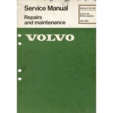Volvo 240 D20 D24 Motores Diesel Manual de Oficina TP30012/2 1983 Reimpressão comprar usado  Enviando para Brazil