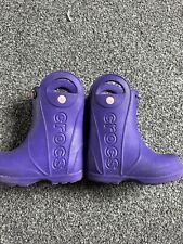 Croc wellies size for sale  COLEFORD
