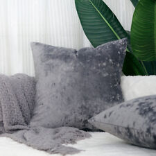 Crushed velvet cushion for sale  USA
