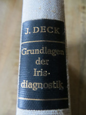 Deck grundlagen irisdiagnostik gebraucht kaufen  Garching a.d.Alz