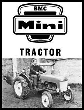 FAST BMC NUFFIELD MINI TRACTORS WORKSHOP SHOP SERVICE REPAIR MANUAL & PARTS CD for sale  Shipping to Canada