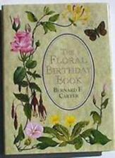 Floral birthday book for sale  UK