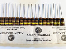 Resistores de composição de carbono – Fabricados nos EUA – NOVO NA CAIXA – Vintage comprar usado  Enviando para Brazil