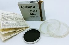 Filtro raro Canon 58mm ND 4x feito no Japão "EXCELENTE" comprar usado  Enviando para Brazil