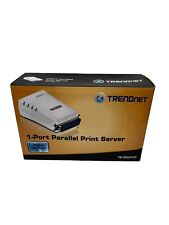 Servidor de impresión paralela TRENDnet 1 puerto TE100-P1P CD - ROM adaptador segunda mano  Embacar hacia Mexico