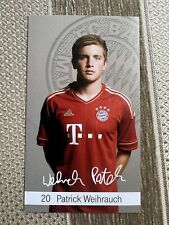 Used, Patrick Incihrauch FC Bayern Munich autograph postcard for sale  Shipping to South Africa