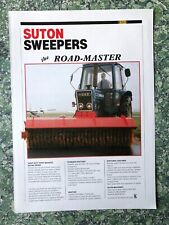 Suton sweepers road for sale  RUSHDEN