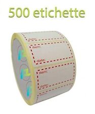 500 etichette adesive usato  Roccapiemonte