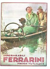 Pubbl. 1939 impermeabili usato  Biella