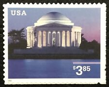 Scott #3647 2002 - $3,85 - Jefferson Memorial - Estampilla única - Como nuevo Nh segunda mano  Embacar hacia Argentina