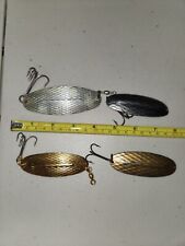 4 Vintage Williams Wabler Spoon Fishing Lures bass boat pike musky trout  CANADA for sale  Shipping to South Africa