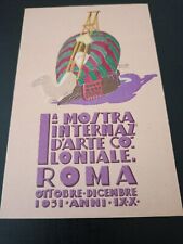 Cartolina pubblicitaria mostra usato  Giugliano In Campania