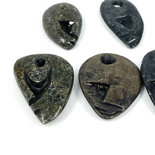Used, 5 Abstract Face Shona Stone Pendants Zimbabwe for sale  Shipping to South Africa